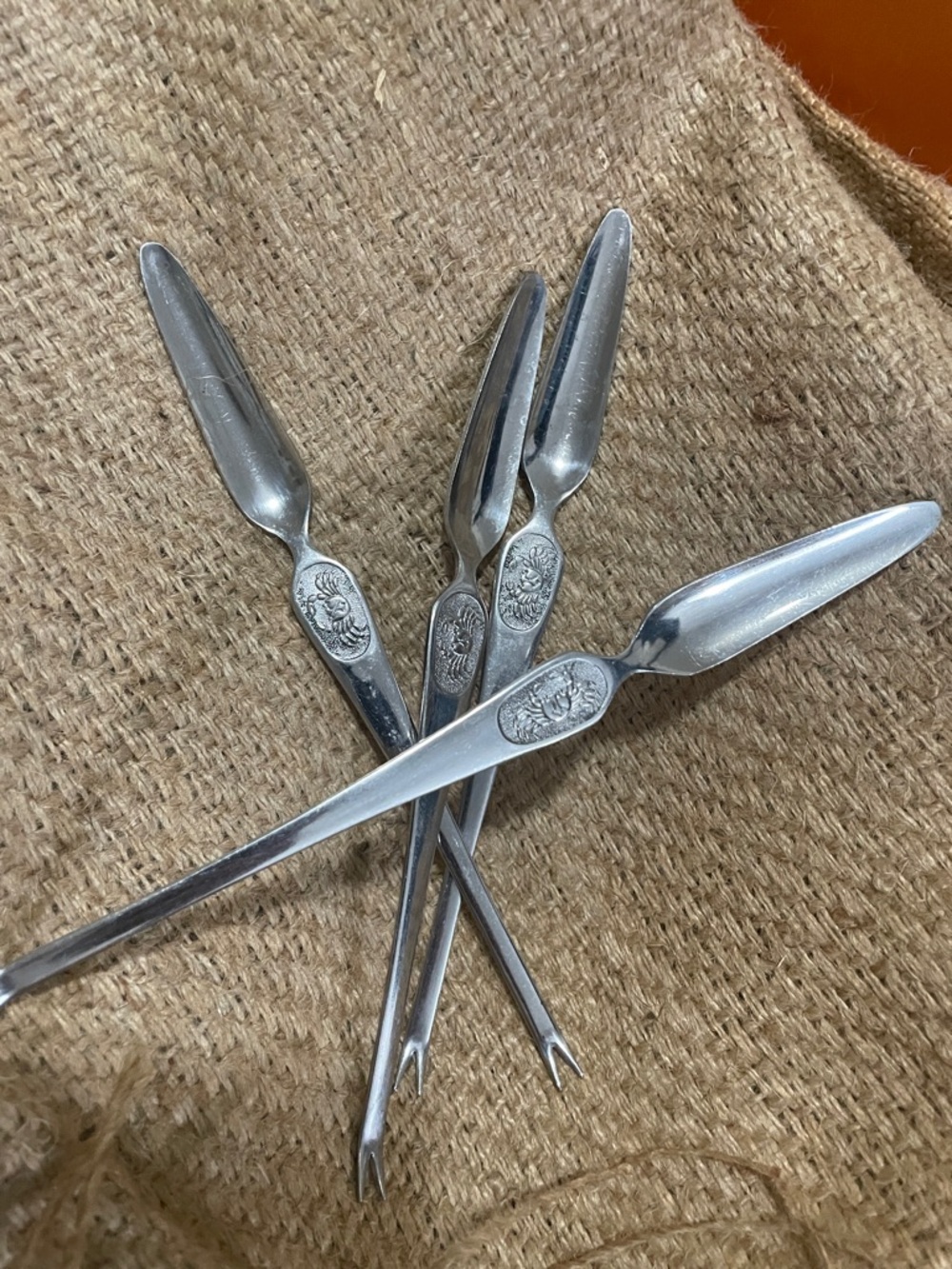 Classic Metal Ear Pick Set in Silver - Men Grooming